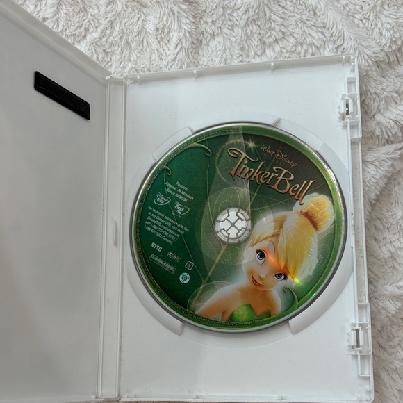 Disney Tinker Bell DVD with Green and Gold Cover - Picture 4 of 4